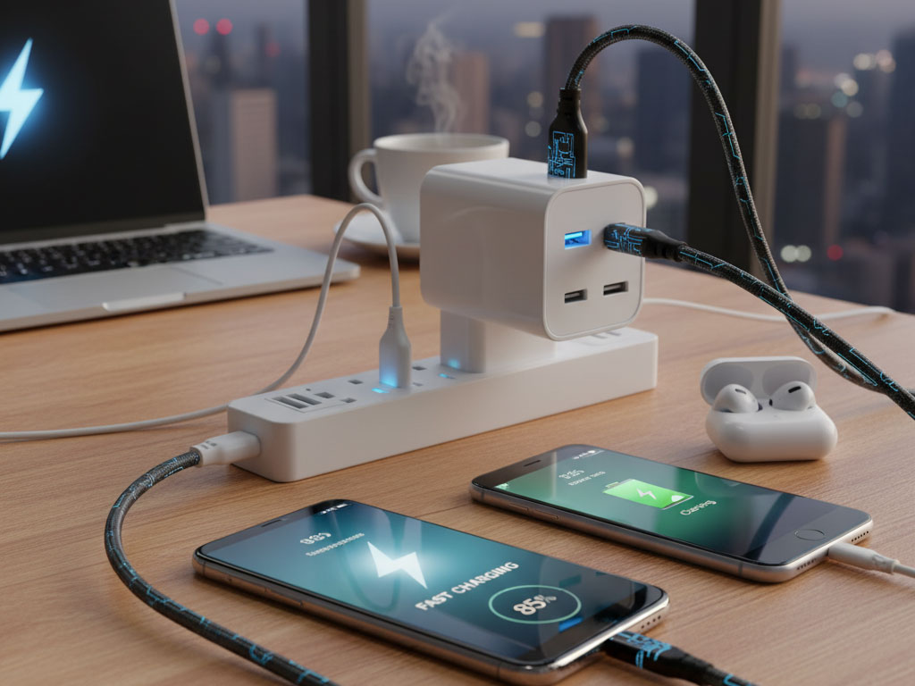 تکنولوژی‌های نوین در شارژرهای موبایل: سرعت، ایمنی و کارایی