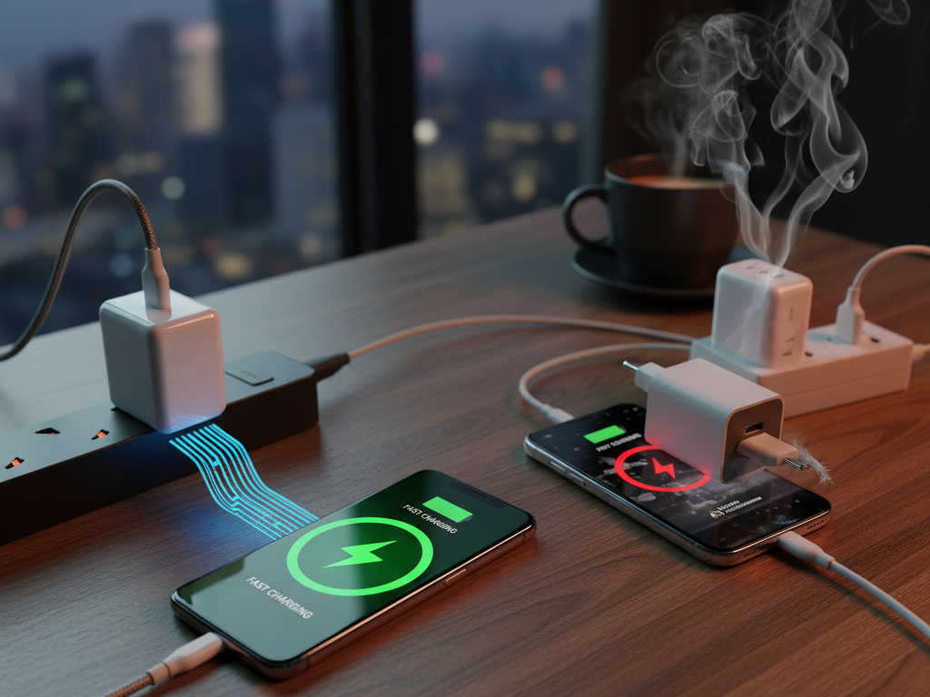 اهمیت انتخاب شارژر مناسب برای گوشی هوشمند